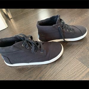 Toms Boys Canvas High Top Sneakers